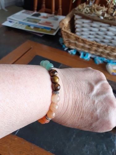 Customer photo review of BRACELET HARMONIE DES CHAKRAS
