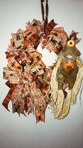 Customer photo review of Nat Linen/Jack O Lanterns, 1.5"X10Y X910909-15