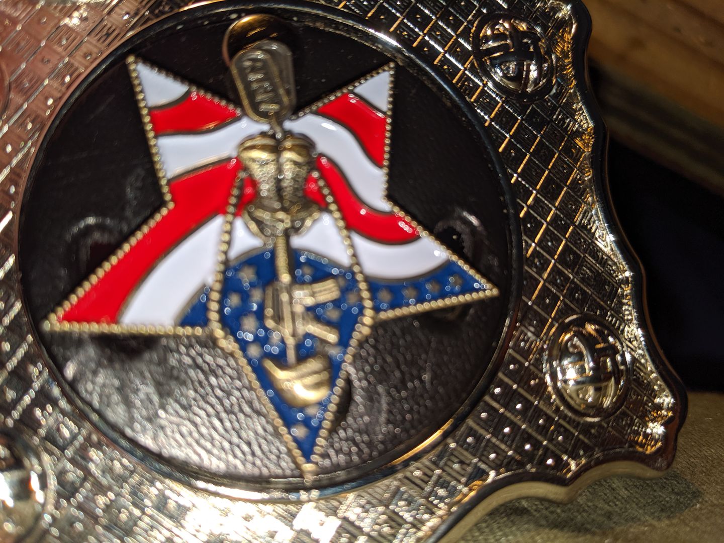 Customer photo review of POW*MIA Memorial Pin