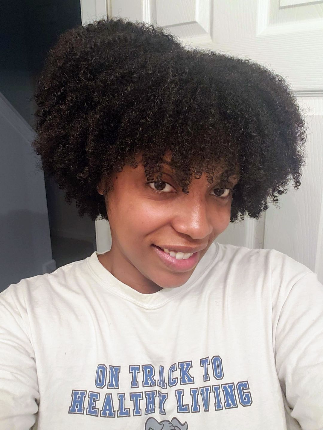 Customer photo review of Hello Gorgeous Hair Care System (For Tight Curls)