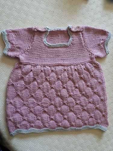 Customer photo review of Baby Mystery Knitting Box