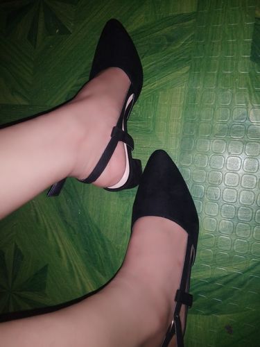 Customer photo review of B1G1 Dessa Black Suede