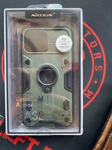 Customer photo review of Anti-Spy Armor Case iPhone 11, 11 Pro, 11 Pro Max, CamShield Camera Protect Privacy Ring Kickstand