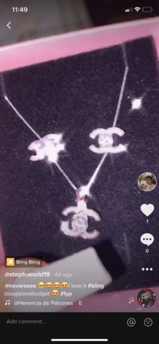 Customer photo review of Sterling silver “c” set