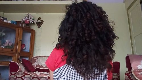 Customer photo review of Leave in Cream