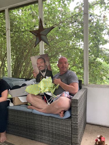 Customer photo review of The General - Custom Canvas