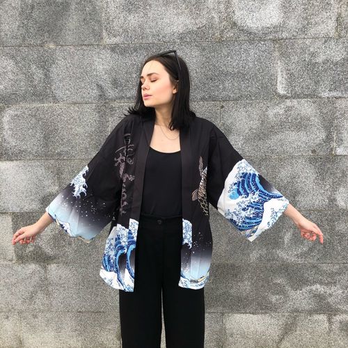 Customer photo review of Kimono Dragon<br> Koï