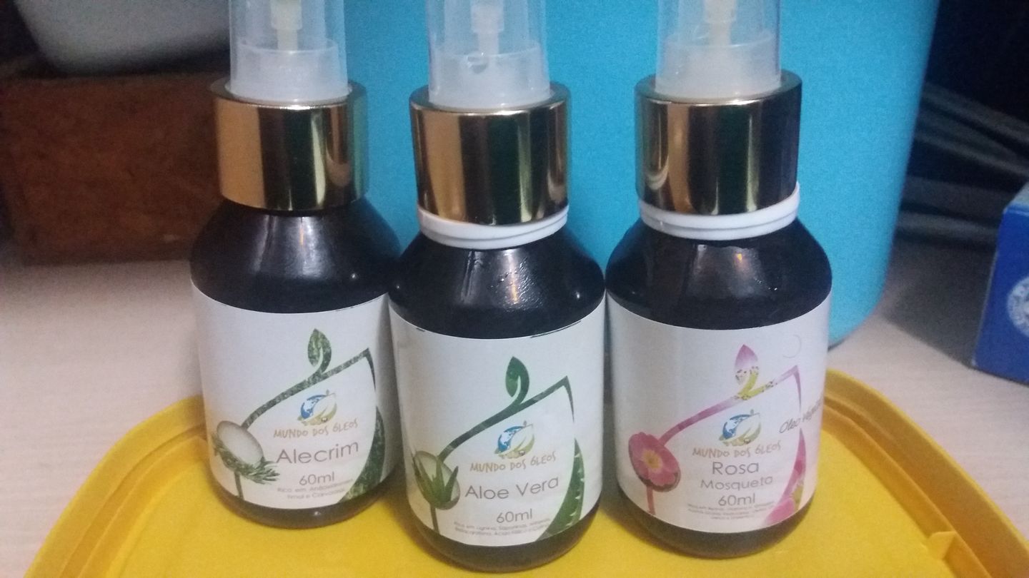 Customer photo review of Óleo de Alecrim