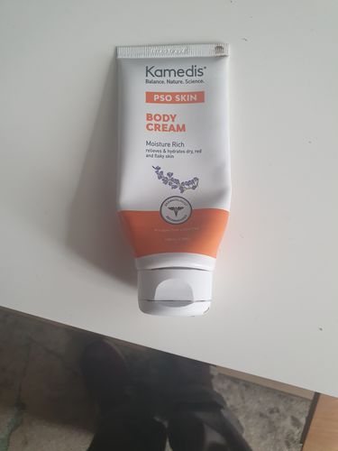 Customer photo review of קרם גוף טיפולי לעור אדמומי, מגורה ומתקלף | PSO SKIN BODY CREAM