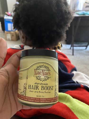 Customer photo review of Nae Nae's Hair Boost 9oz
