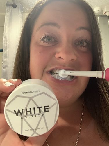 Customer photo review of White Edition – Tooth Polish