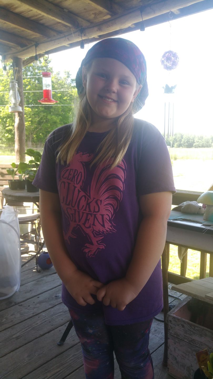 Customer photo review of Lolita Tie Dye Headband