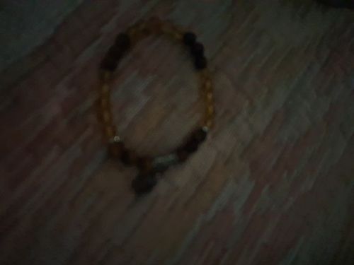 Customer photo review of BRACELET "Chance" OEIL DE TIGRE/CITRINE