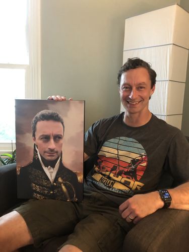 Customer photo review of The General - Custom Canvas