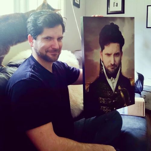 Customer photo review of The General - Custom Canvas