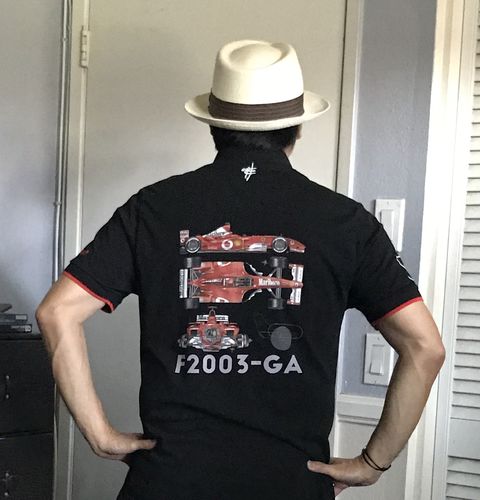 Customer photo review of Giorgio Piola Polo – Ferrari F1 2003 – V2 Black