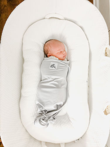 ollie swaddle stone