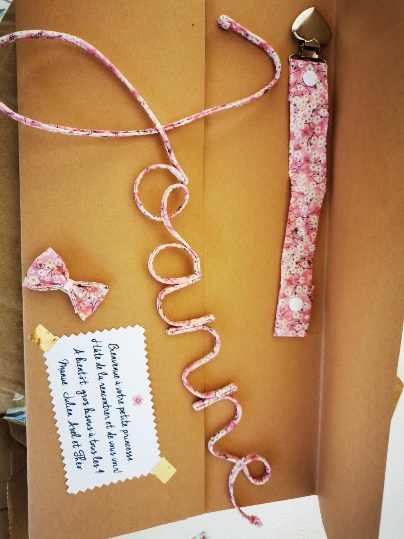 Customer photo review of Prénom personnalisé fait-main