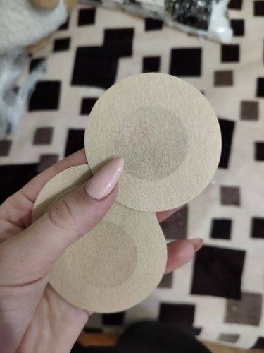 Customer photo review of Invisible Nipple Covers