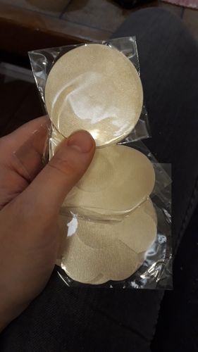 Customer photo review of Invisible Nipple Covers