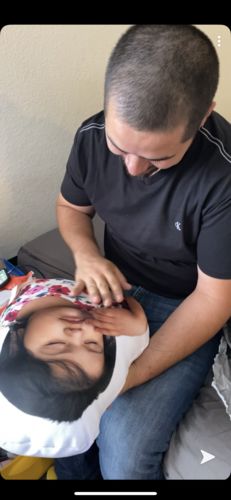 Customer photo review of Create A Custom Face Pillow