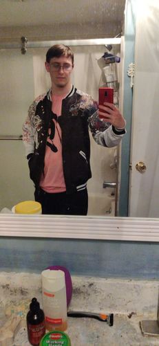 Customer photo review of Four Legendary Creatures Sukajan Souvenir Jacket