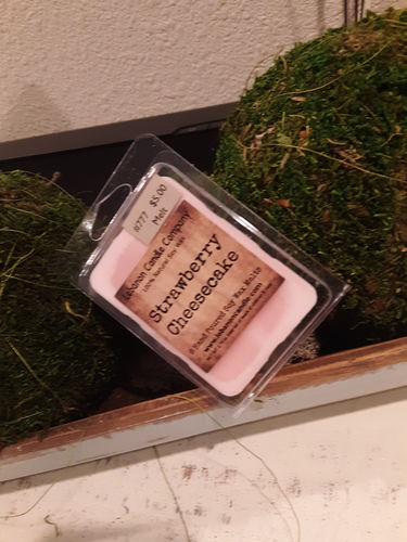 Customer photo review of Strawberry Cheesecake