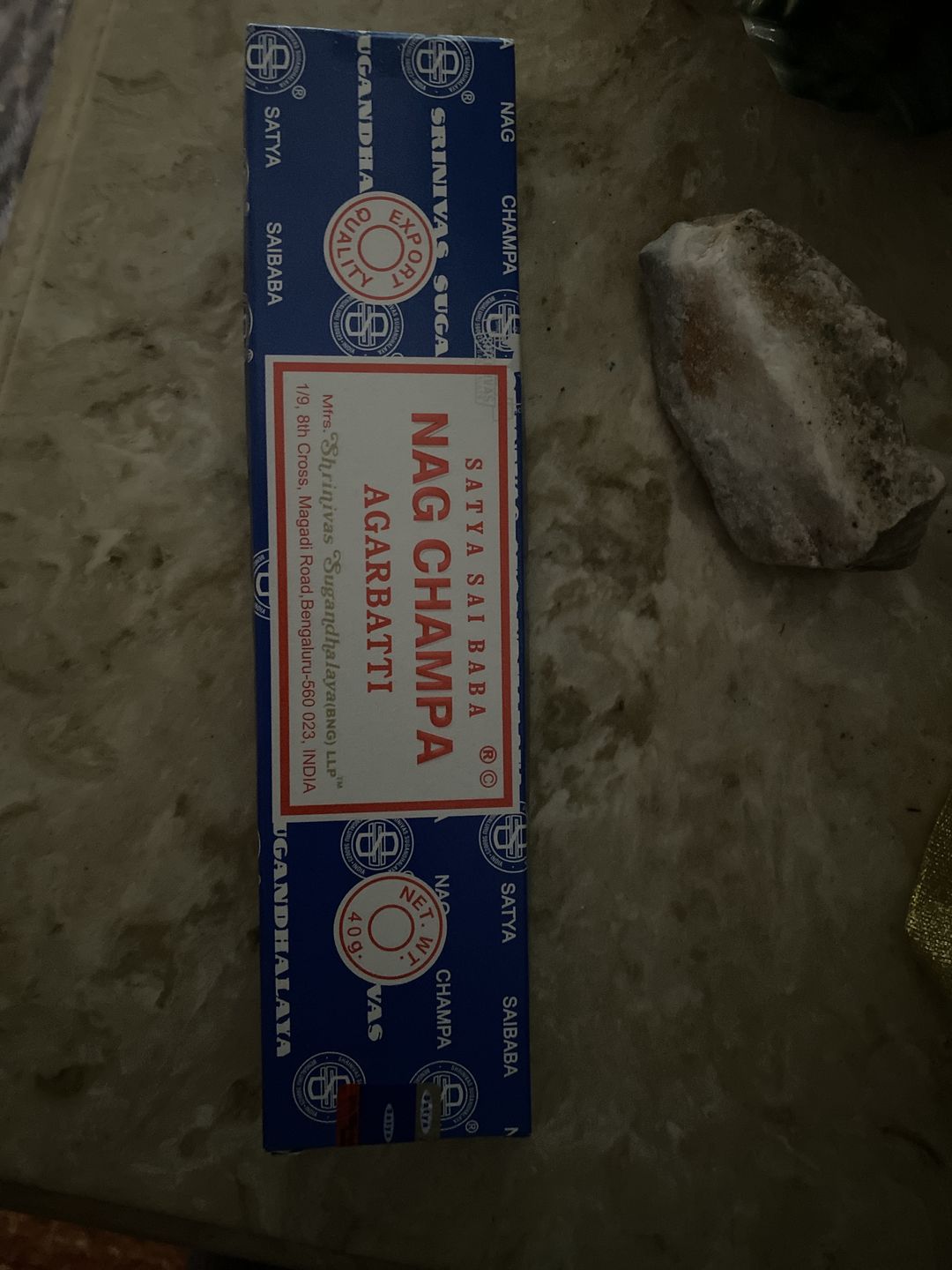 Customer photo review of Nag Champa Incense Sticks