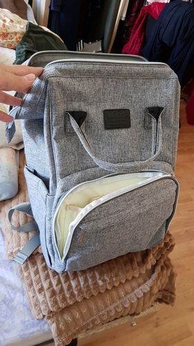Customer photo review of Multifunctional Mommy Diaper Bag