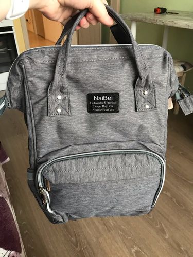 Customer photo review of Multifunctional Mommy Diaper Bag