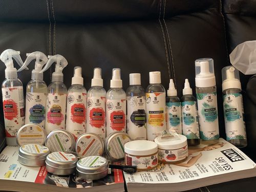 Customer photo review of Peculiar Roots Shampoo Bar