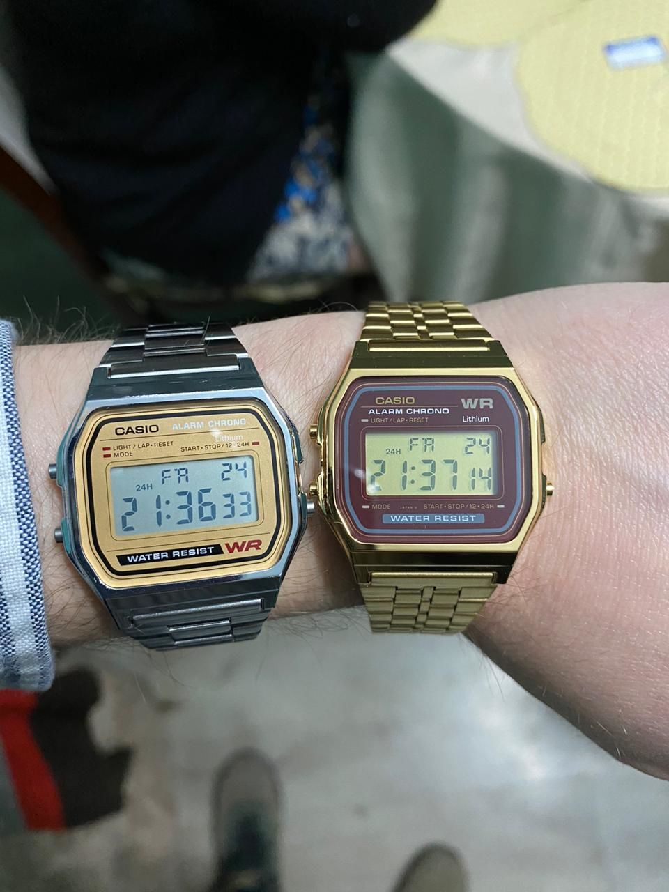 Customer photo review of Reloj Casio Vintage A158WEA-9EF Plateado [EXCLUSIVO]