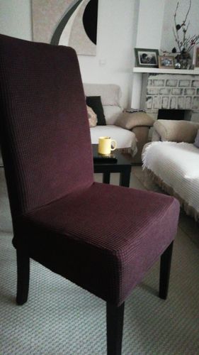 Customer photo review of Funda de Silla con respaldo largo XL