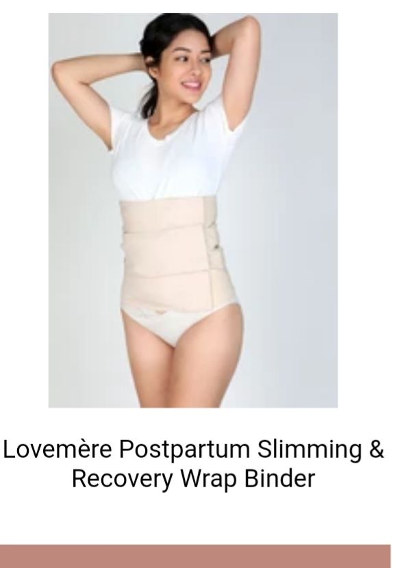Customer photo review of Lovemère Postpartum Slimming & Recovery Wrap Binder