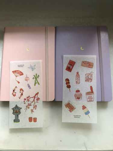 Customer photo review of Tsuki 'Pastel Edition' Bullet Journal ☾