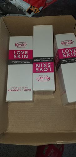 Customer photo review of LOVE SKIN - Crème éclaircissante anti-taches