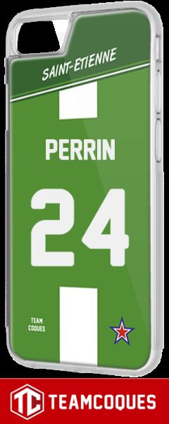 Customer photo review of Coque foot SAINT-ETIENNE ASSE - flocage 100% personnalisable - iPhone smartphone