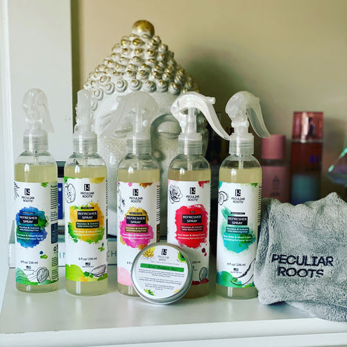 Customer photo review of Refresher Spray w/ Rose Water | 8 oz