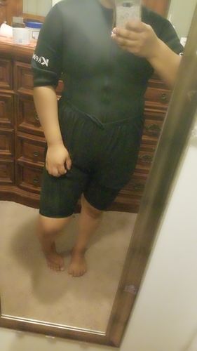 Customer photo review of Kewlioo Neoprene Weight Loss Sauna Suit (Unisex)