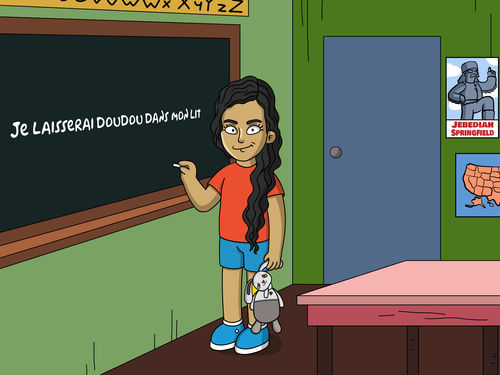 Customer photo review of Le Portrait Simpson Personnalisé Digital