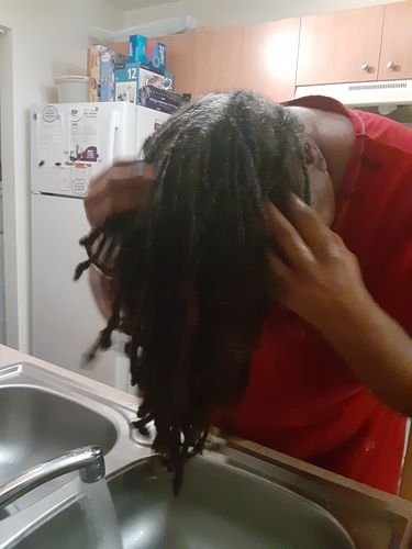 Customer photo review of Entire Peculiar Roots Locs & Natural Hair Box