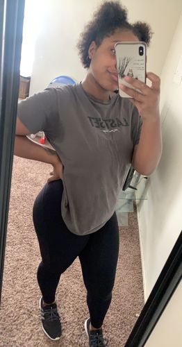 Customer photo review of Back-Pocket Active Butt Lift Leggings - Black