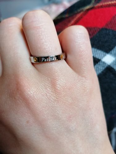 Customer photo review of Harry Potter Hogwarts Candle - Hogwarts House Ring Collection
