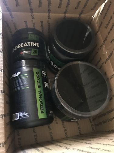 Customer photo review of Personal Record Ultimate Supplement Bundle (PUMP, CREATINE, BCAA, PREWORKOUT)