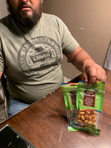 Customer photo review of Pistachio Fiesta Mix | 6 Packs