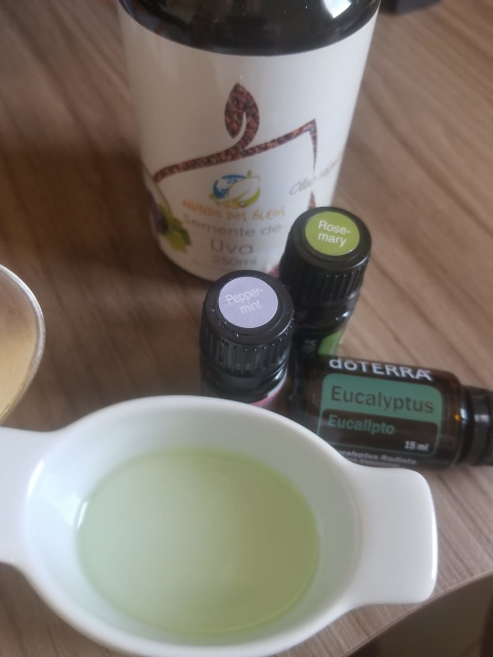 Customer photo review of Óleo de Semente de Uva