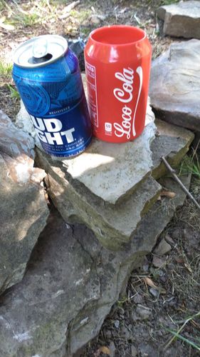 Customer photo review of “Loco Cola" Silicone Sleeve Hide a Beer (Beersy 2.0)