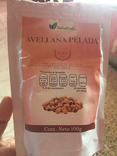 Customer photo review of Avellana Pelada