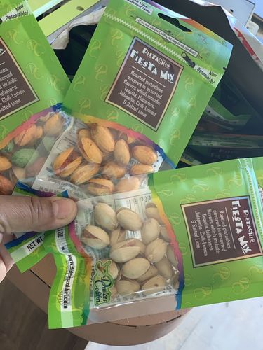 Customer photo review of Pistachio Fiesta Mix | 6 Packs