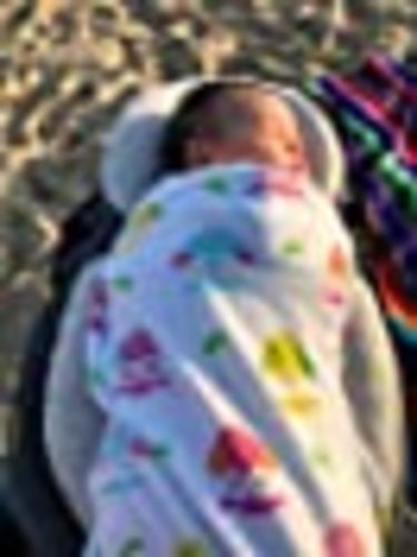 Customer photo review of Portable Baby Crib